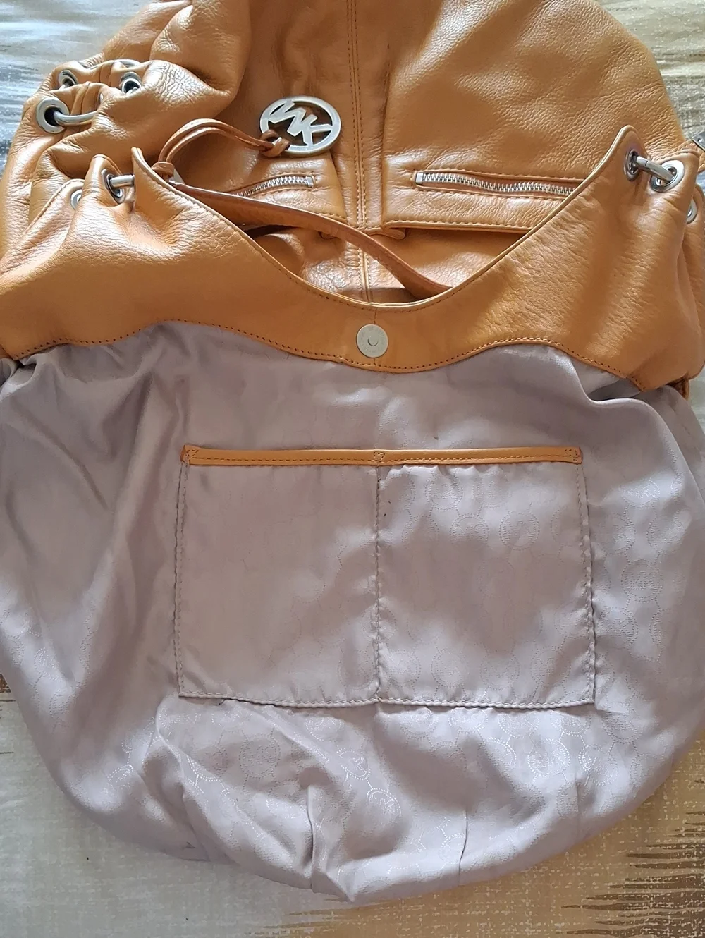 Michael Kors Large Layton Marigold Hobo Bag
